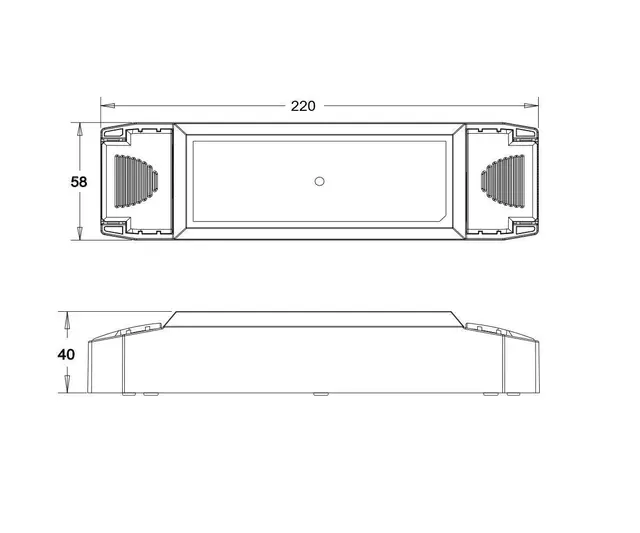 LED Driver 12V DC 75W IP20 1-10V/IMP 