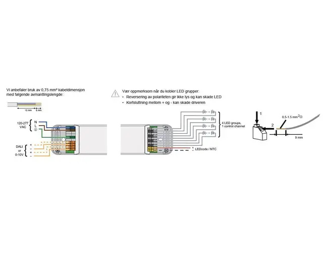 Solo Drive AC 100W Dali 1050mA 100W Dali  200-1050mA 