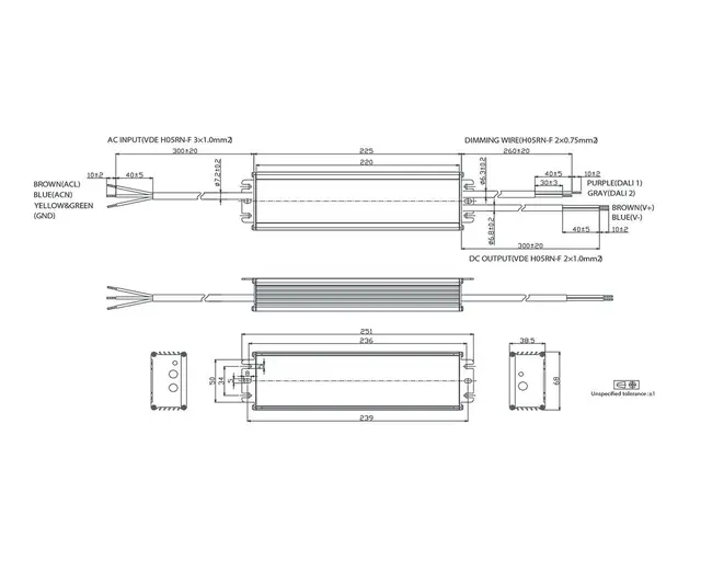 LED Driver 24V 320W DALI IP67 