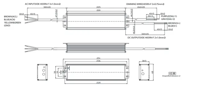 LED Driver 24V 320W DALI IP67 
