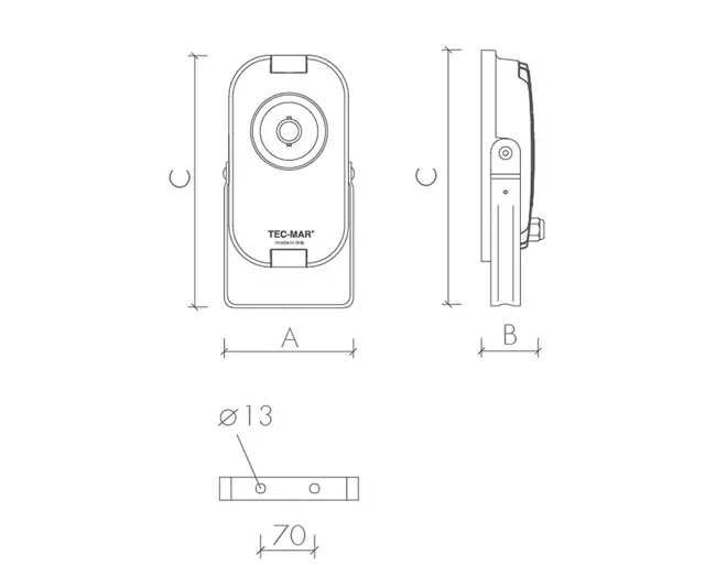 LORDINO PR  30W 4000K, DALI COB, SYMMETRISK  110GR, SKIFFERGRÅ 