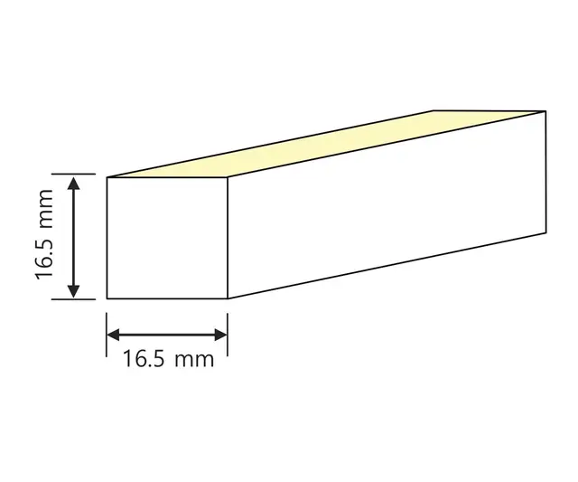 LED Neon F16 24V 10W IP68 Toppbelyst 