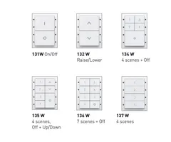 DIGIDIM 13xx Trykkknapppanel DALI