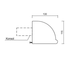 Frontline LED+ G2 20M 56W 4000K 2400mm
