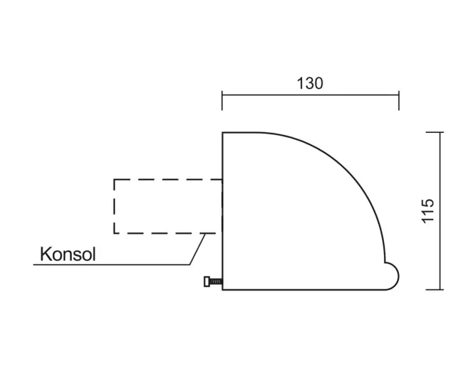 Frontline LED G2 4000K IP34 For skilt opptil 3m høyde 