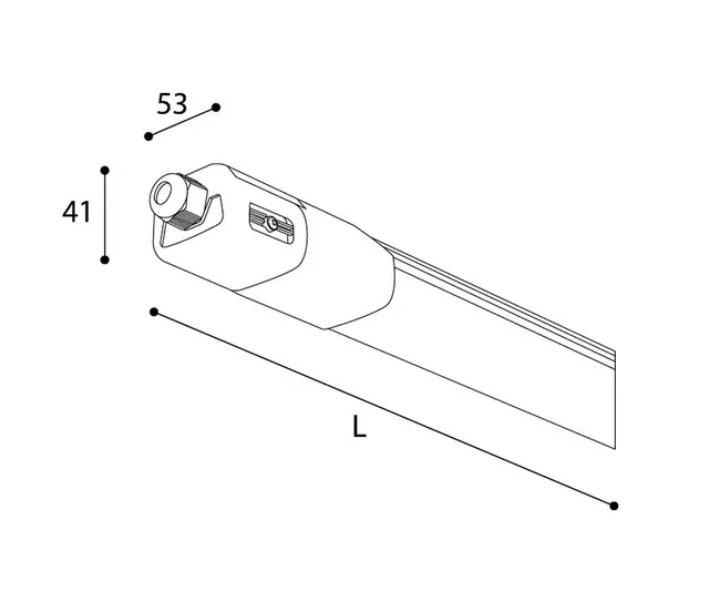 Hermetic Avant 18w   ON/OFF 600x53x41 