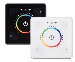 Illustris Panel front full farge kontrol Sort eller hvit