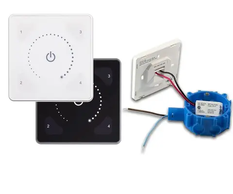 Illustris Power kit Standard dimming sort eller hvit plast