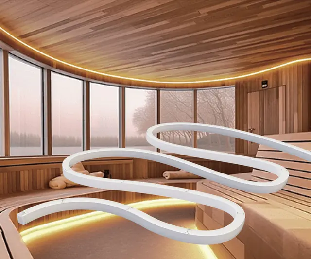 LED Neon Badstue SF16 24V 12W 2700K 2 meter 