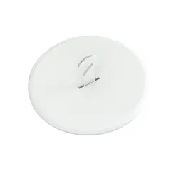 Lokk med krok hvit 15kg M4 115x15