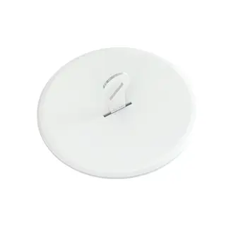 Lokk med krok hvit 15kg M4 115x15