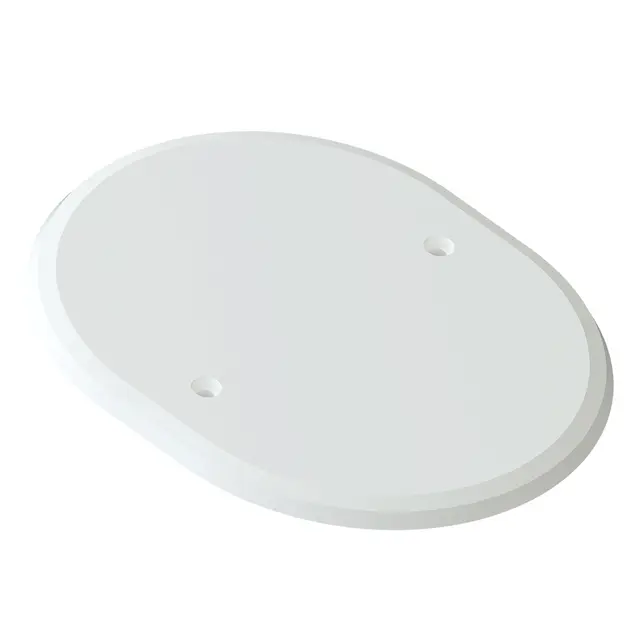 Vegglokk polarhvit 1,5 boks M3 