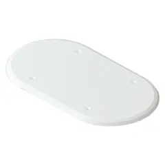 Vegglokk polarhvit dobbel boks boks M3