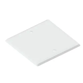 Vegglokk enkel hvit 71mm 84x84x4 R3