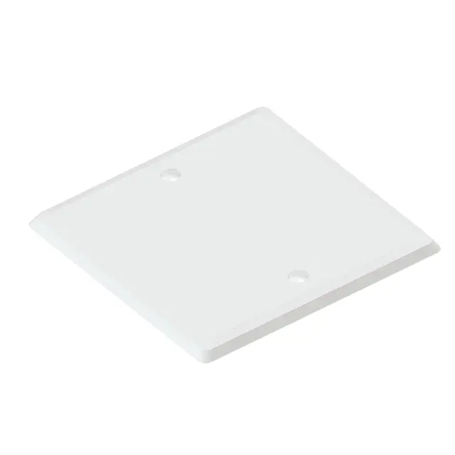 Vegglokk enkel hvit 71mm 84x84x4 R3 