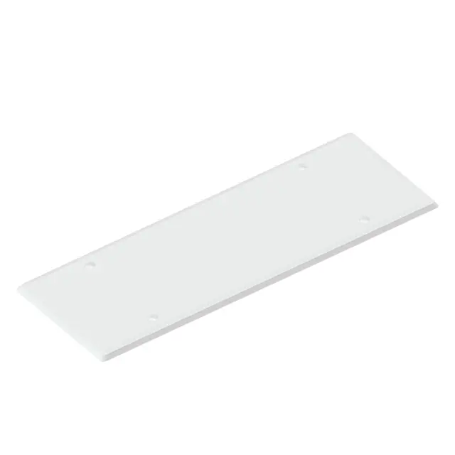 Vegglokk trippel hvit 3x71mm Trippel 