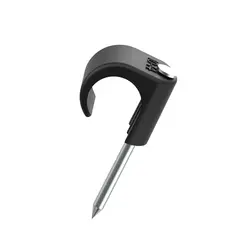 Klips 10-14 sort syrefast stift  100 stk