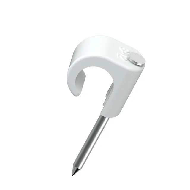 Klips 8-12 hvit syrefast stift  100 stk. 