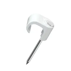 Klips 6x9 hvit syrefast stift  100 stk.