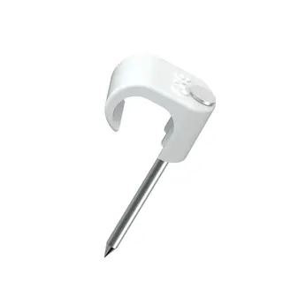 Klips 6x9 hvit syrefast stift  100 stk.