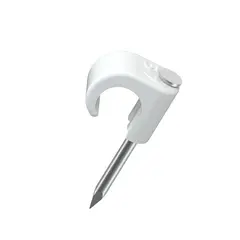 Klips 5-7 hvit syrefast stift 100 pack 20mm