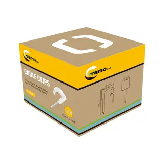 Klips 14-20 Grå 45mm 1000stk Bigbox