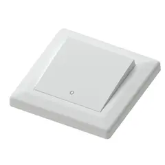 Bryter 16A/2 polarhvit innfelt 2 pol