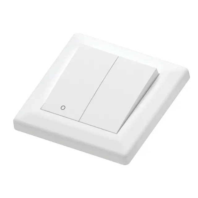 Bryter 16A/2+1 polarhvit innfelt 2+1 pol 