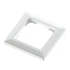 Bryter ramme enkel Euro classic hvit RS