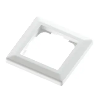 Bryter ramme enkel Euro classic hvit RS