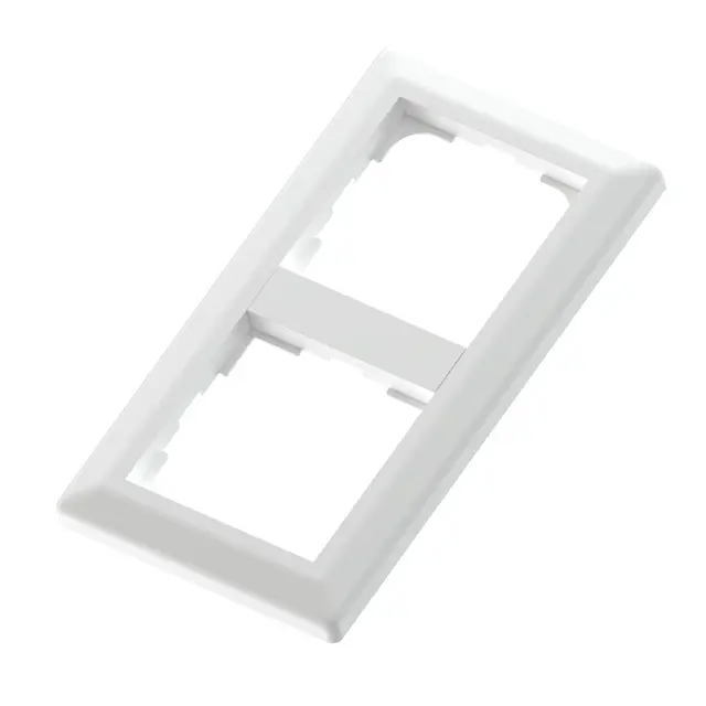 Bryter ramme dobbel Euro classic hvit RS 