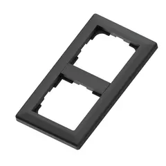 Bryter ramme dobbel Euro classic sort RS