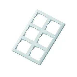 Bryter ramme 2x3  Euro classic hvit RS