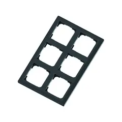 Bryter ramme 2x3  Euro classic sort RS