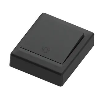 Bryter påvegg ringeklokke 16A/1 IP20 Ringeklokke