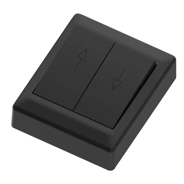 Bryter markise 16A/2M sort IP20 Markisebryter 