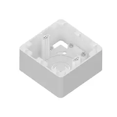 RS kappe enkel hvit M3 84x84x35 R6