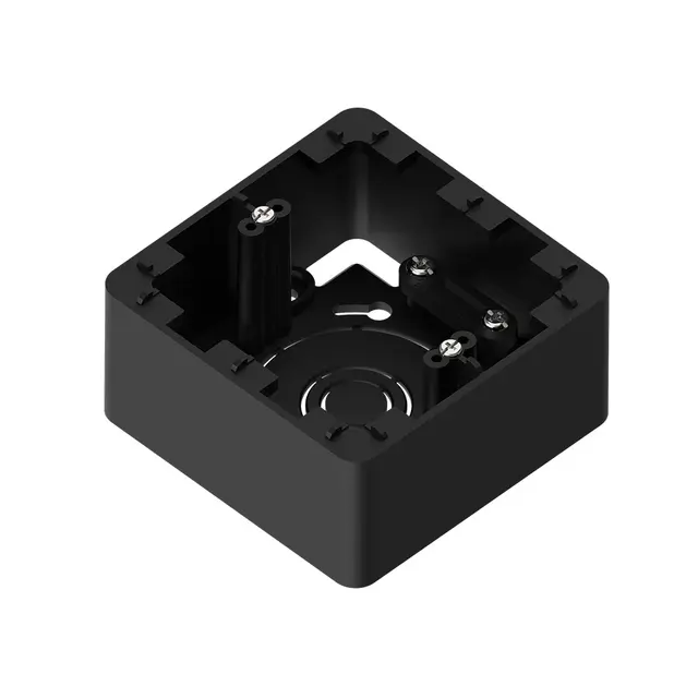 RS kappe enkel sort M3 84x84x35 R6 