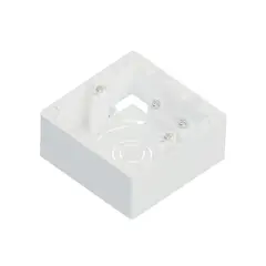 Kappe enkel hvit m/strekk M3 84x84x35 R3