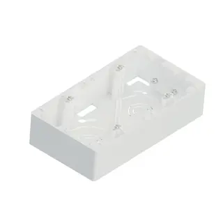 Kappe dobbel hvit m/strekk M3 155x84x35