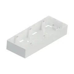 Kappe trippel hvit m/strekk M3 226x84x35