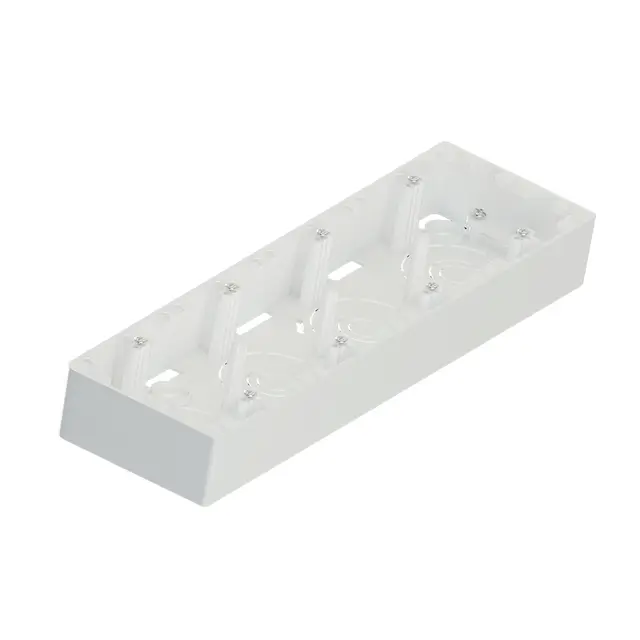 Kappe 4-veis hvit m/strekk.M3 297x84x35 