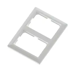 Euro Classic 2 x 1,5 ramme polarhvit