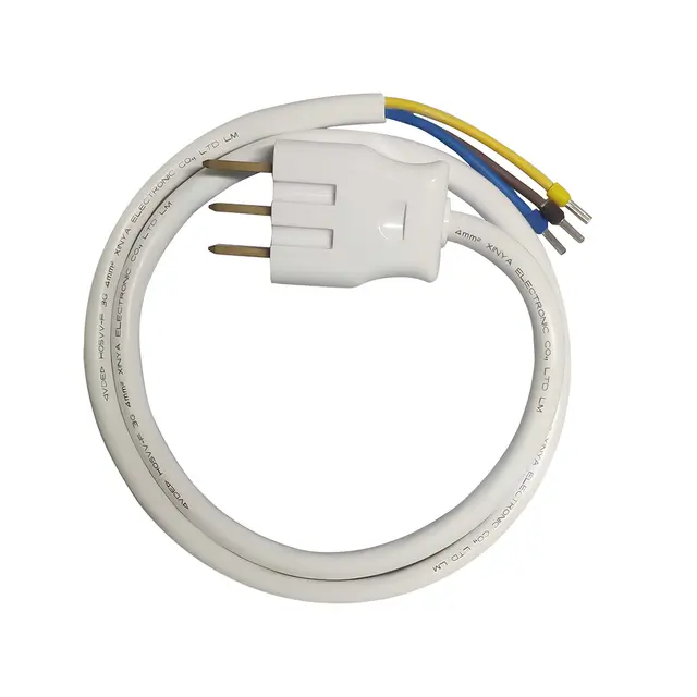 Komfyrstøpsel 25A m/1,2m PMH 3x6m2 kabel 