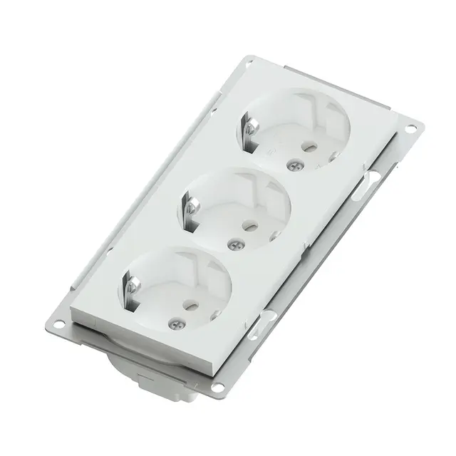 Trippel stikk innfelt u/ramme hvit 16/j 