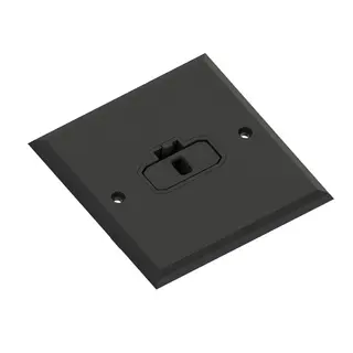 DCL stikk med støpsel sort 6A firkantet