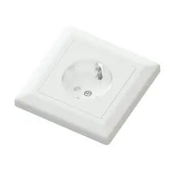 Enkel stikk innfelt polarhvit 16/j