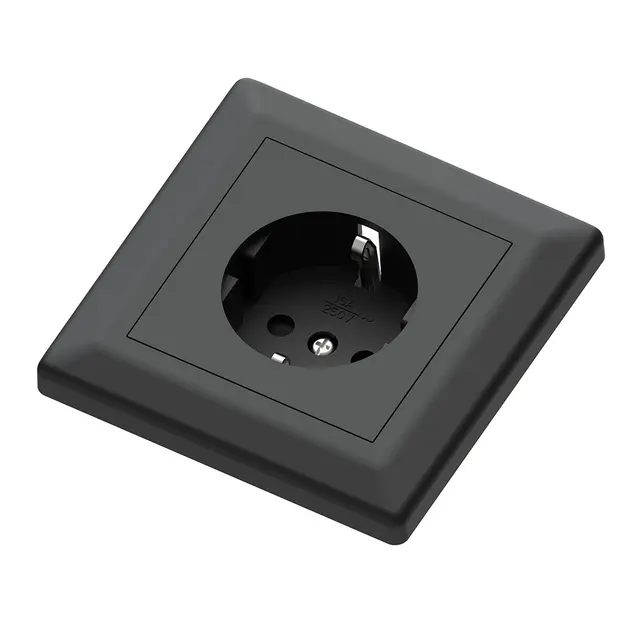 Enkel stikk innfelt sort 16/j 